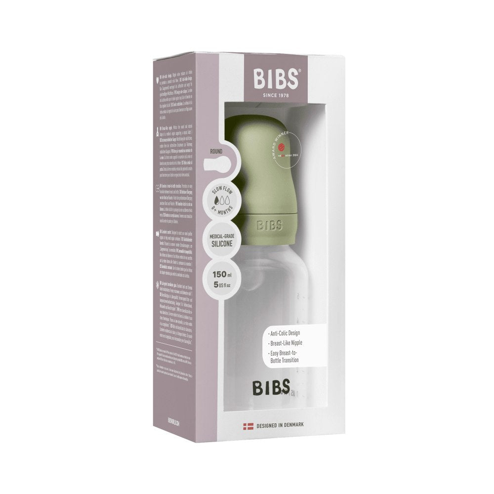 BIBS Tuttipullo (150ml) sage.