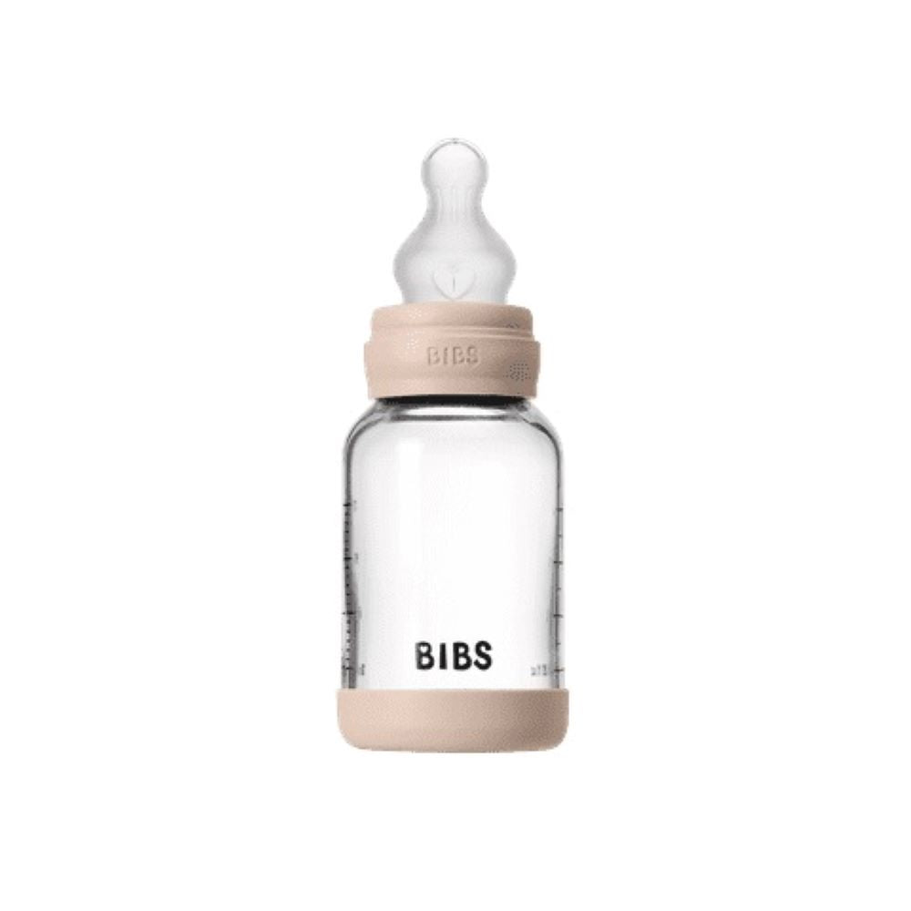 BIBS Lasinen tuttipullo (120ml), Blush.