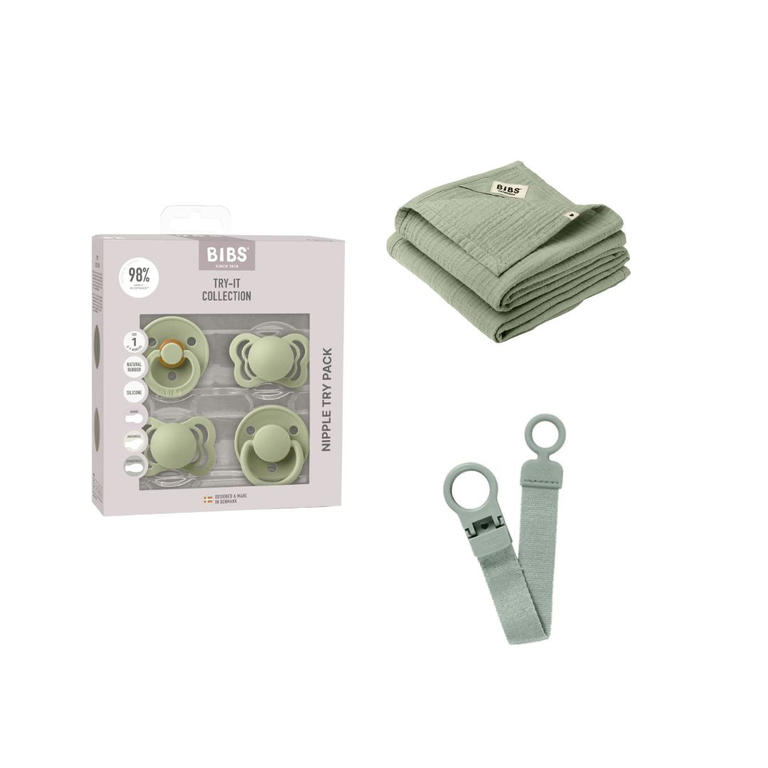 BIBS Starttipaketti vauvalle - Sage