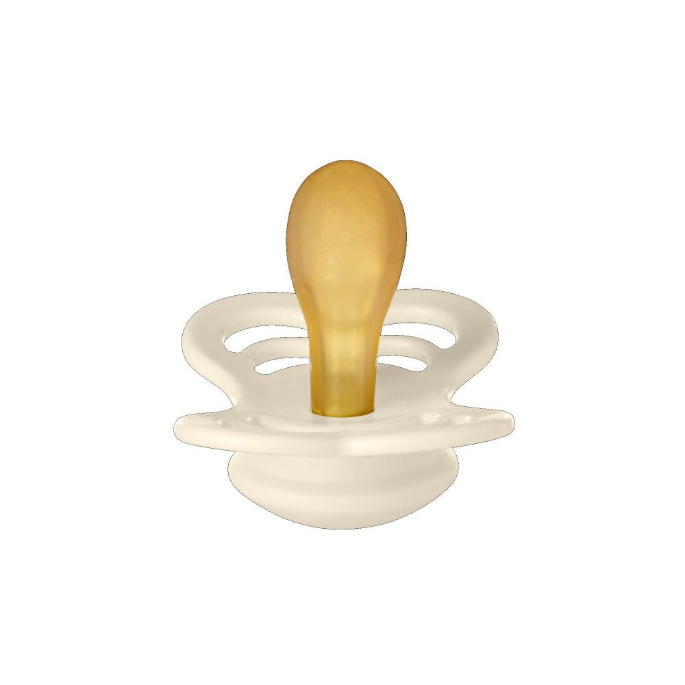 BIBS Supreme tutti 2-pack (koko 1), luonnonkumi - Ivory/Sage