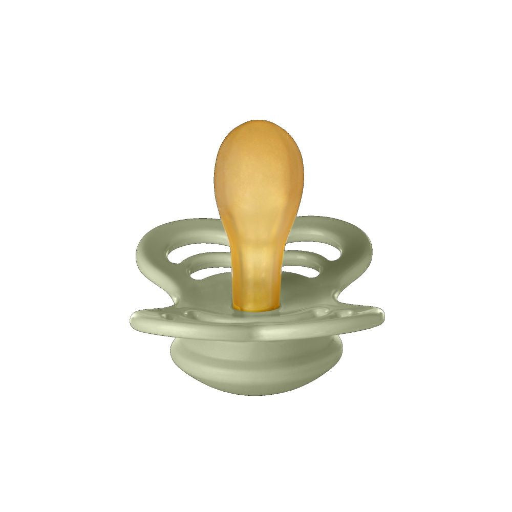 BIBS Supreme tutti 2-pack (koko 1), luonnonkumi - Ivory/Sage