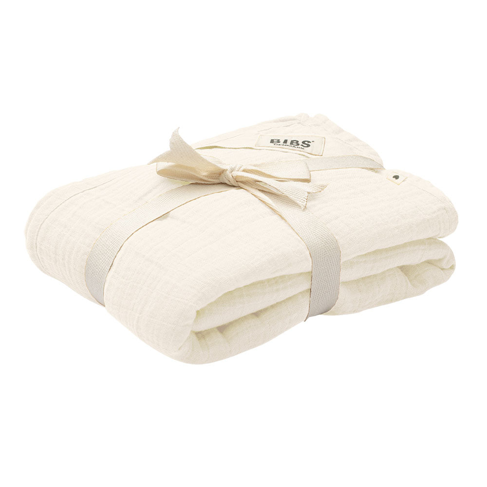 BIBS Swaddle harsoviltti Ivory.