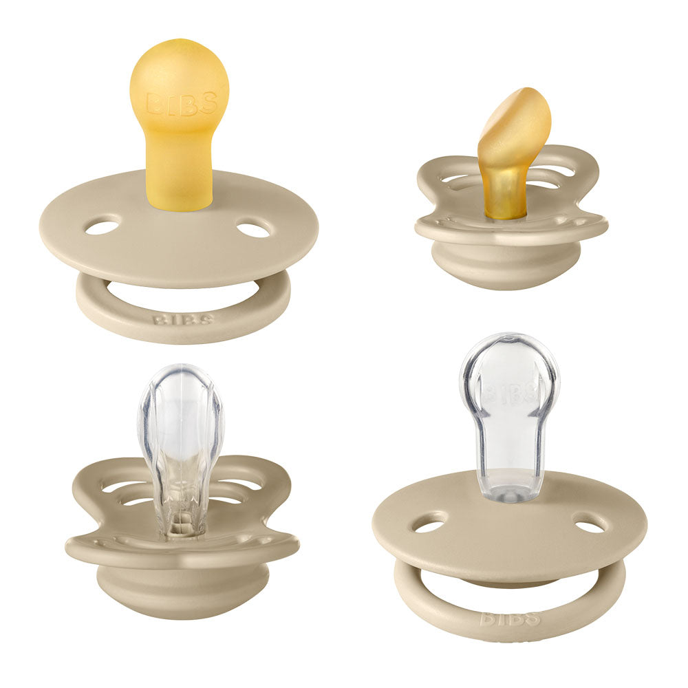 BIBS Try it collection, vanilla.