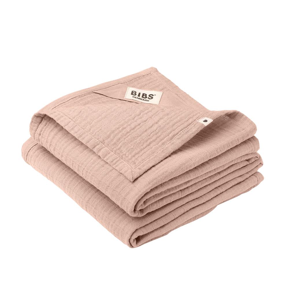 BIBS vauvan harsot 2-pack, blush.