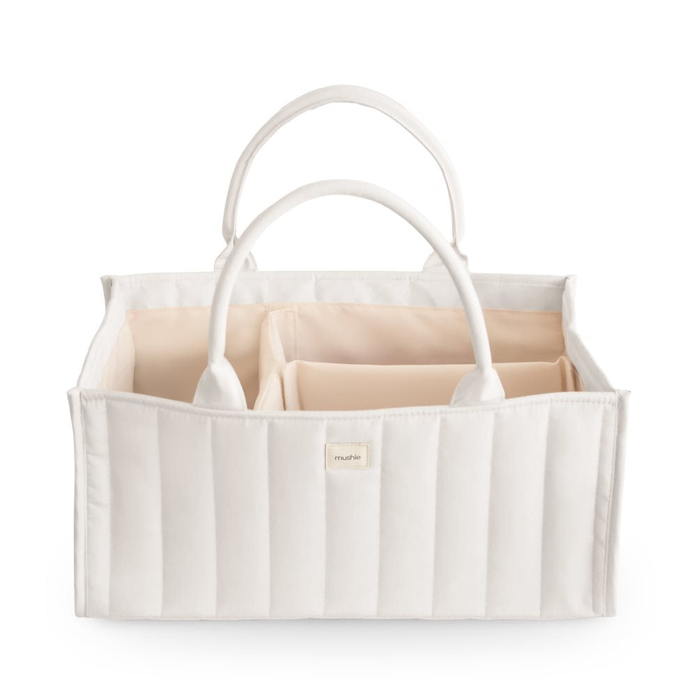 MUSHIE Hoitolaukku Diaper Caddy - Ivory