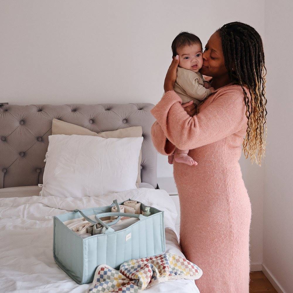 MUSHIE Hoitolaukku Diaper Caddy - Roman Green