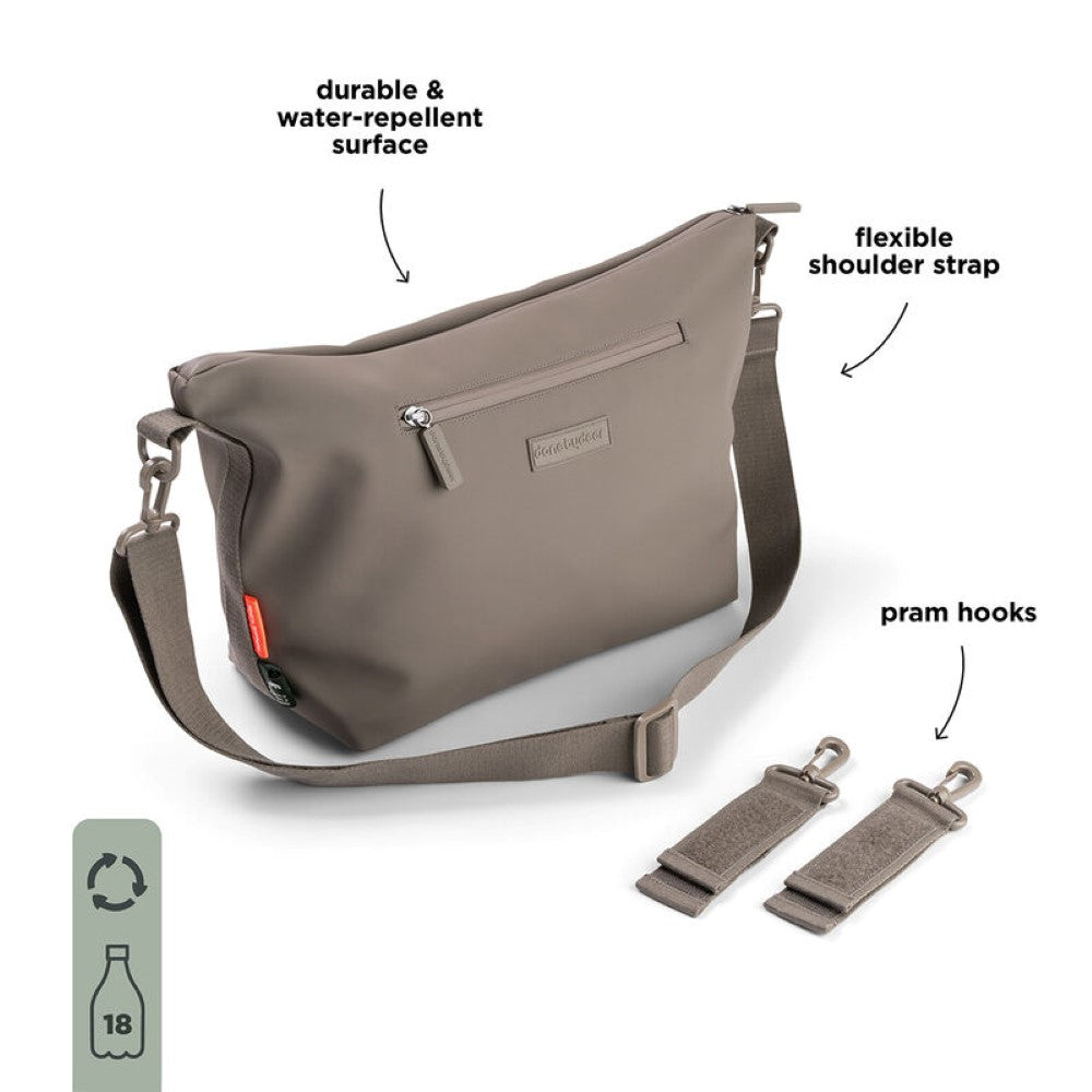 DONE BY DEER Vaunulaukku Stroller bag - Taupe