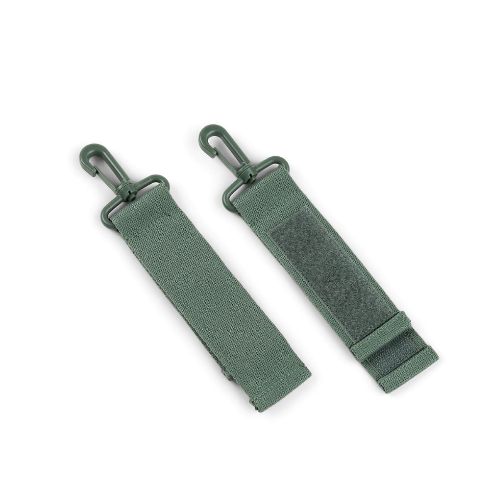 Done by Deer vaunulaukun kiinnityskoukut, green.