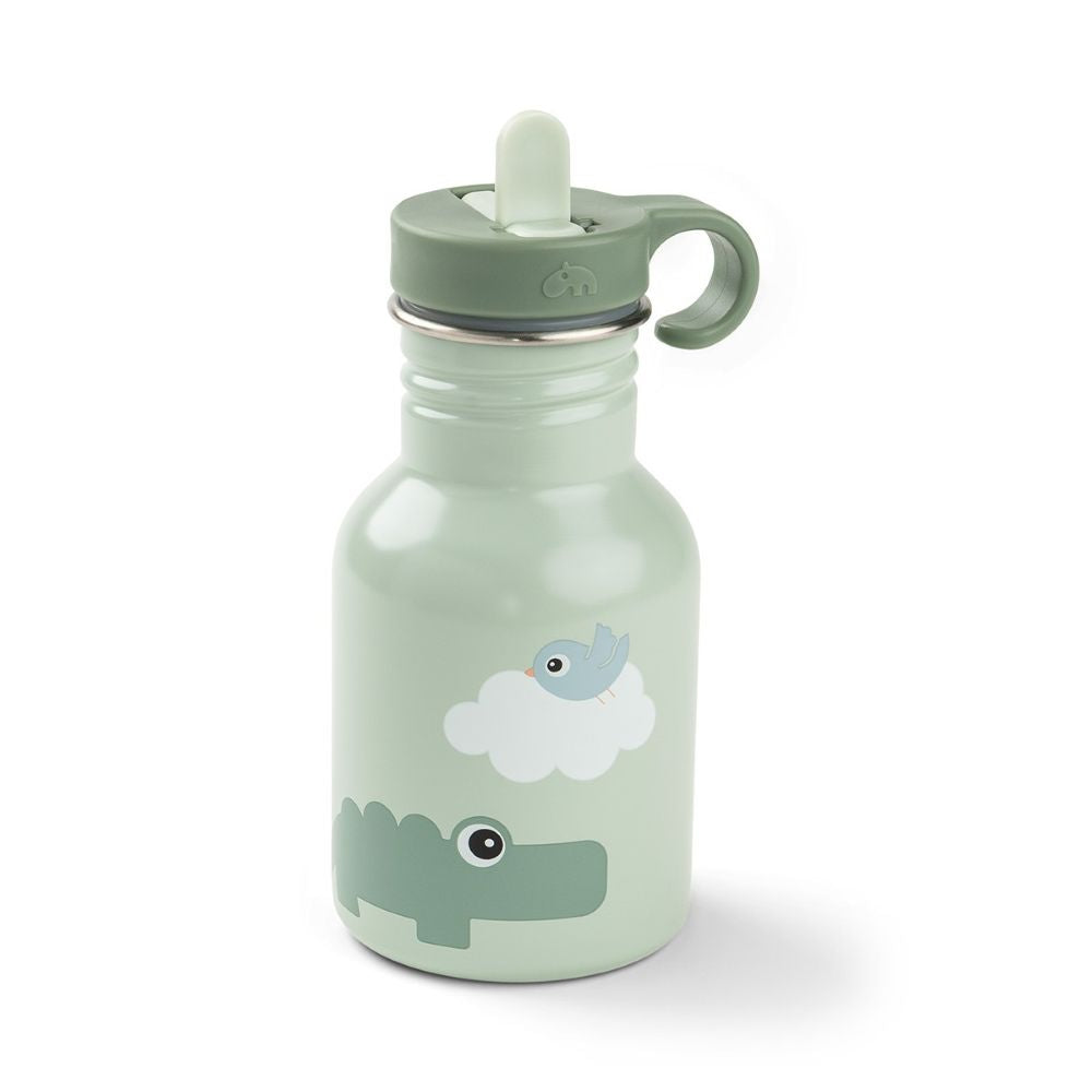 DONE BY DEER Metallinen pillipullo (350ml) Playground - Green