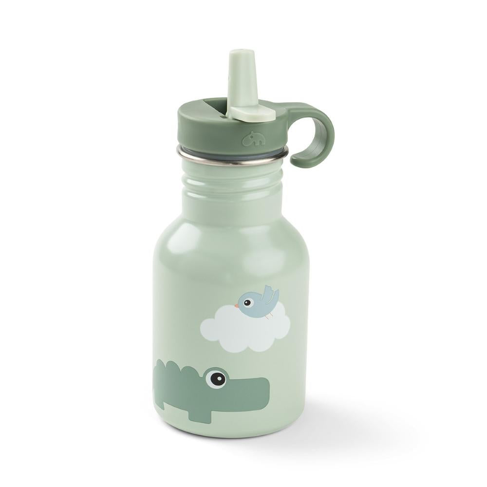 DONE BY DEER Metallinen pillipullo (350ml) Playground - Green