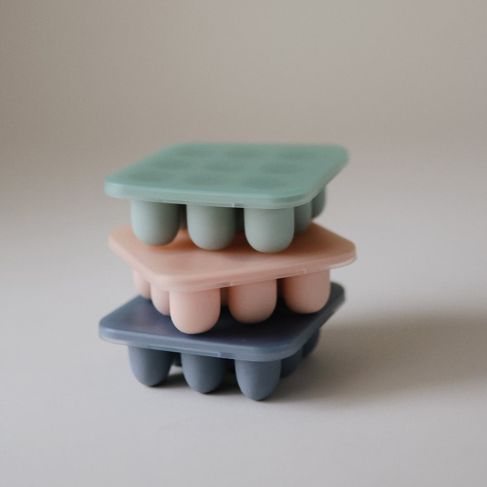 MUSHIE Pakastusmuotti vauvanruoalle - Blush