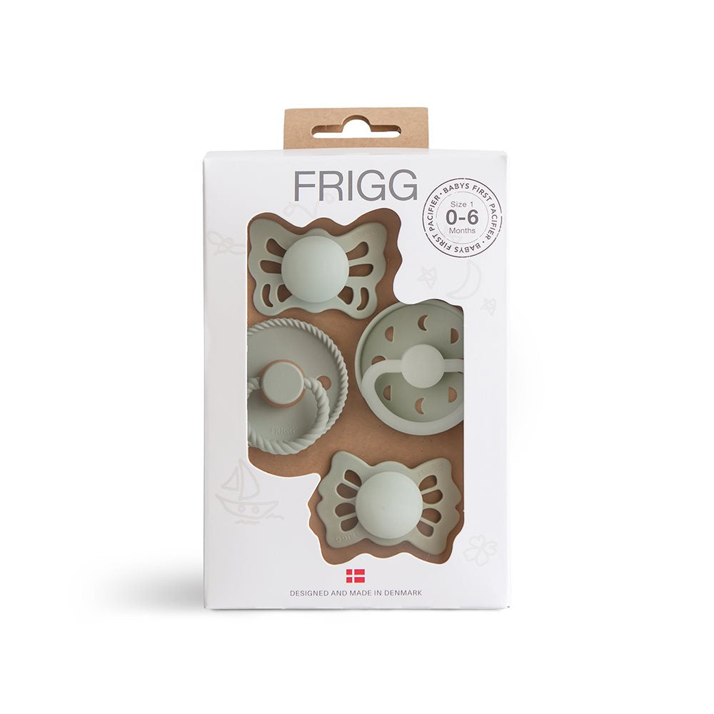 Frigg First Pacifier tuttisetti vauvalle, sage.