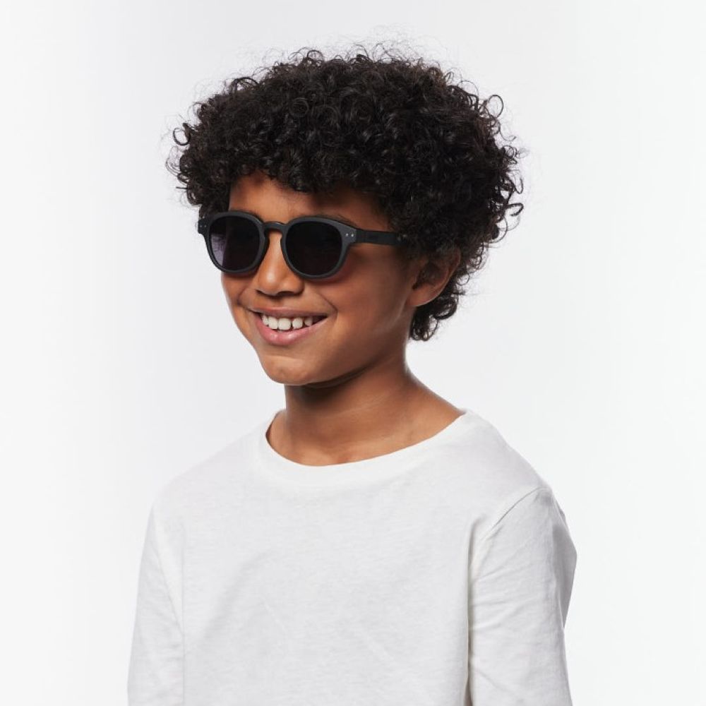 IZIPIZI Aurinkolasit Child #C (7-11 v.) - Black