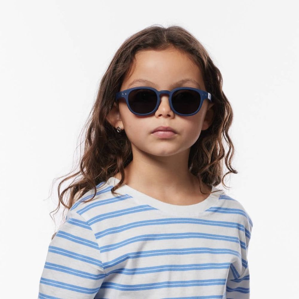IZIPIZI Aurinkolasit Child #C (5-7 v.) - Navy Blue