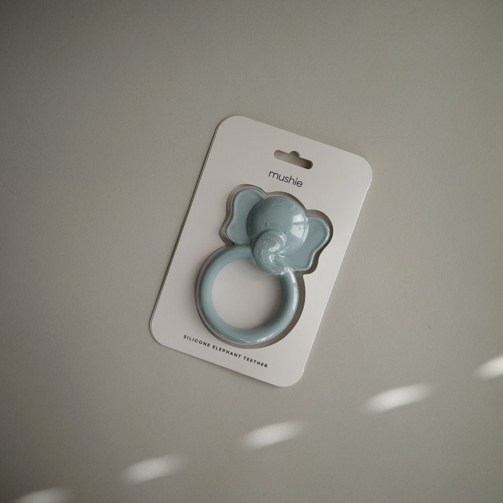 Mushie vauvan purulelu elephant blue.