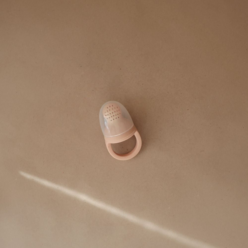 Mushie maistelututti blush.