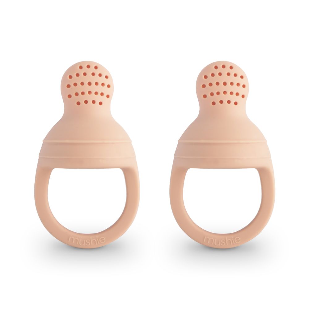 Mushie maistelututit vauvalle, blush.