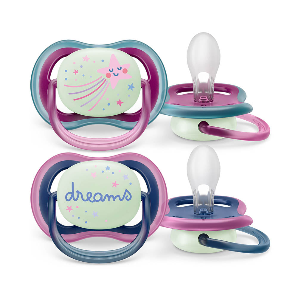 Philips Avent ultra air nighttime tutit, violetti.