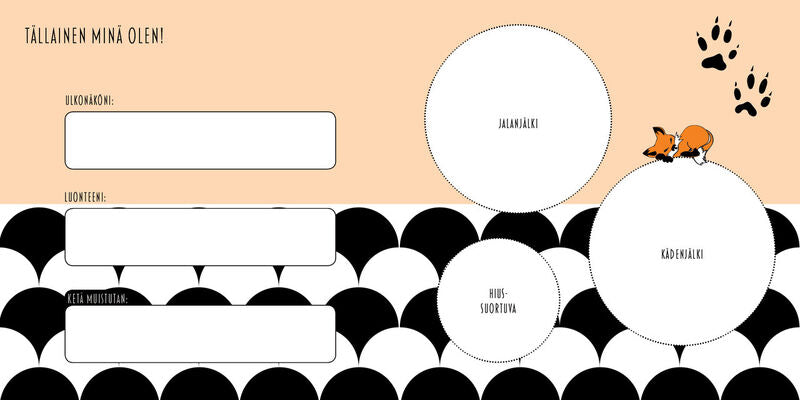 Rakastettu vauvakirja minttu, tässä olen minä.