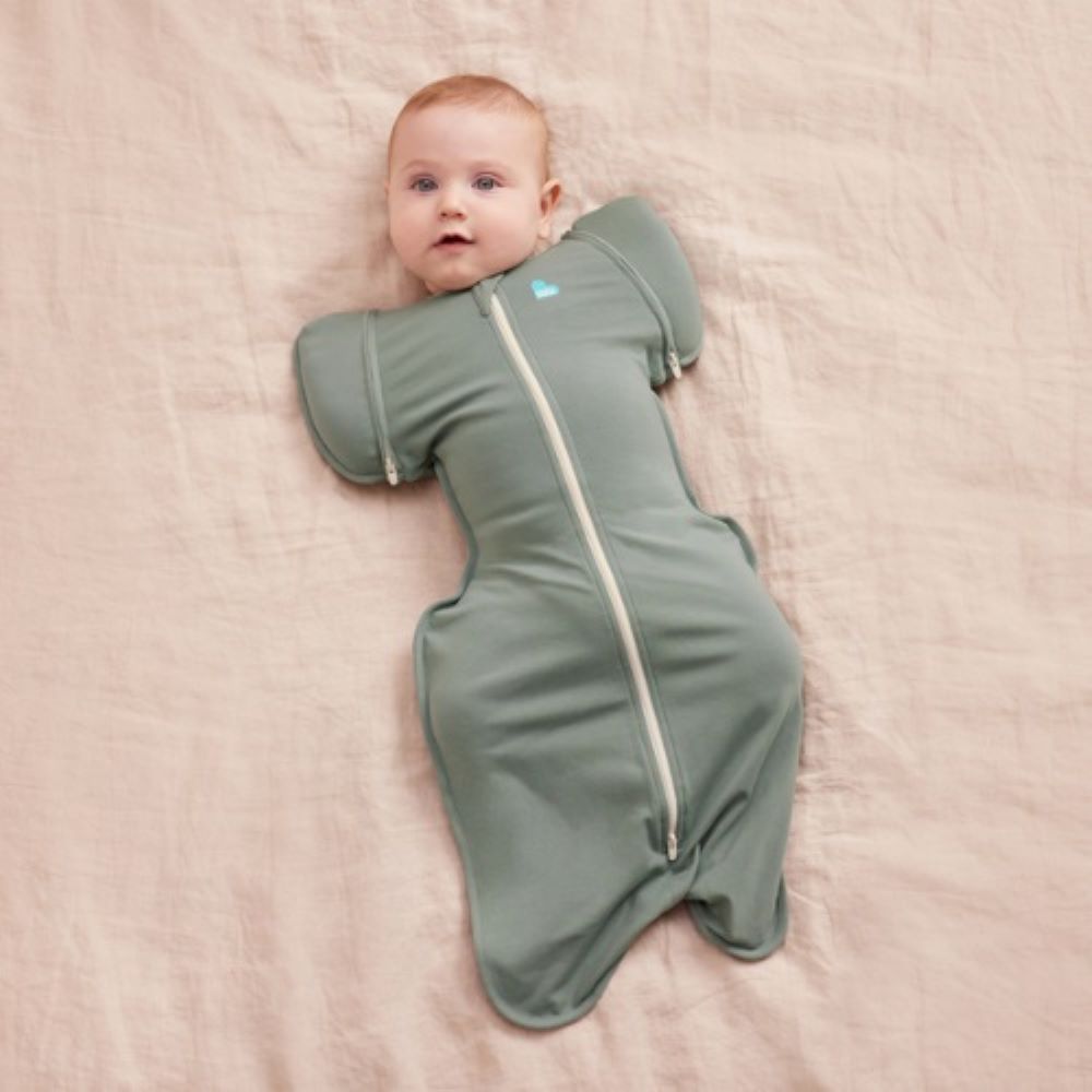 LOVE TO DREAM Swaddle Up kapalopussi 50/50 (TOG 1.0) - Deep Olive