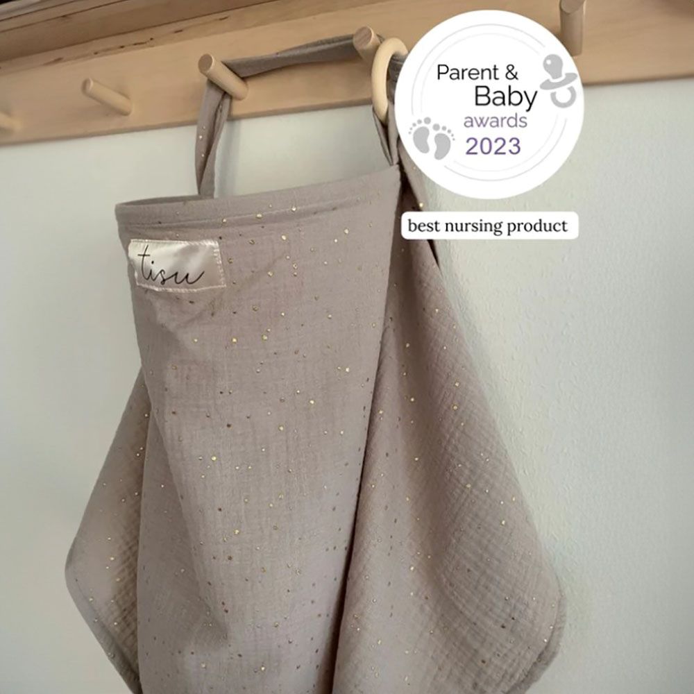 TISU Imetyssuoja / Vaunuverho - Taupe beige