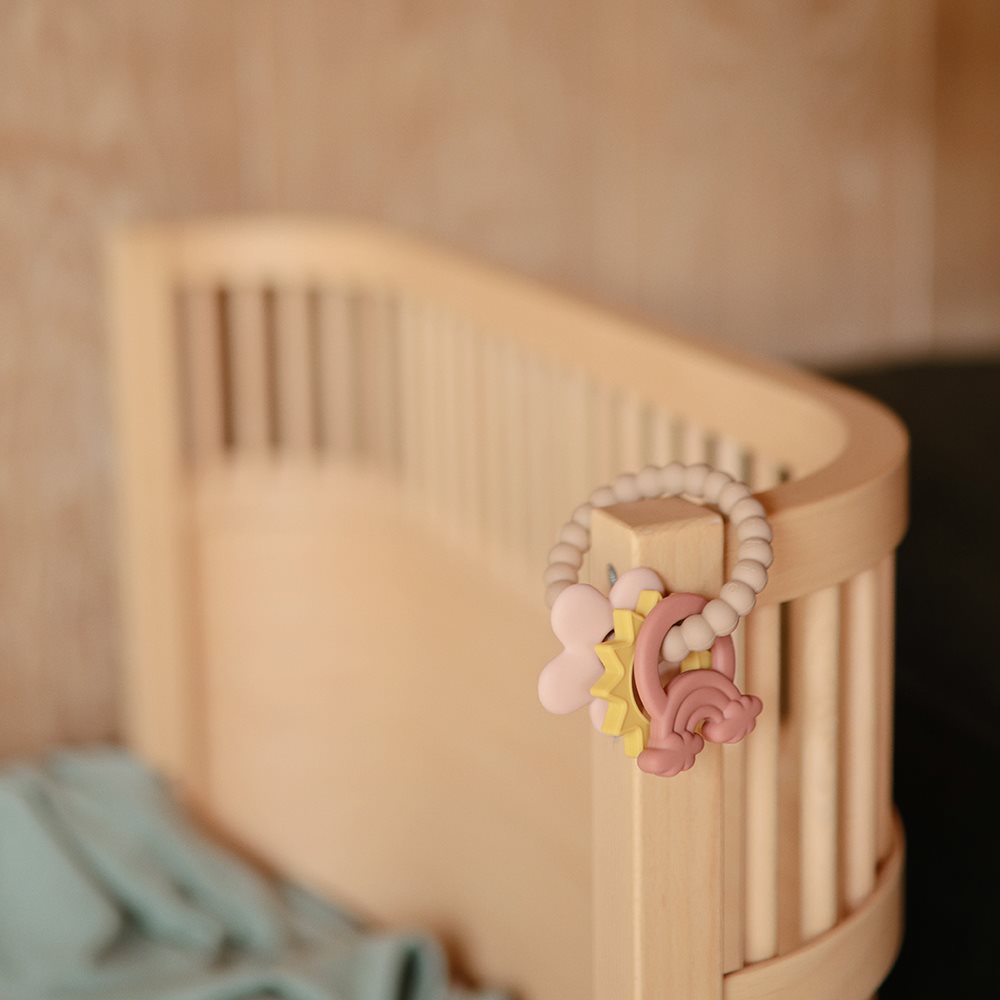 MUSHIE Purulelu Teething Ring - Nature