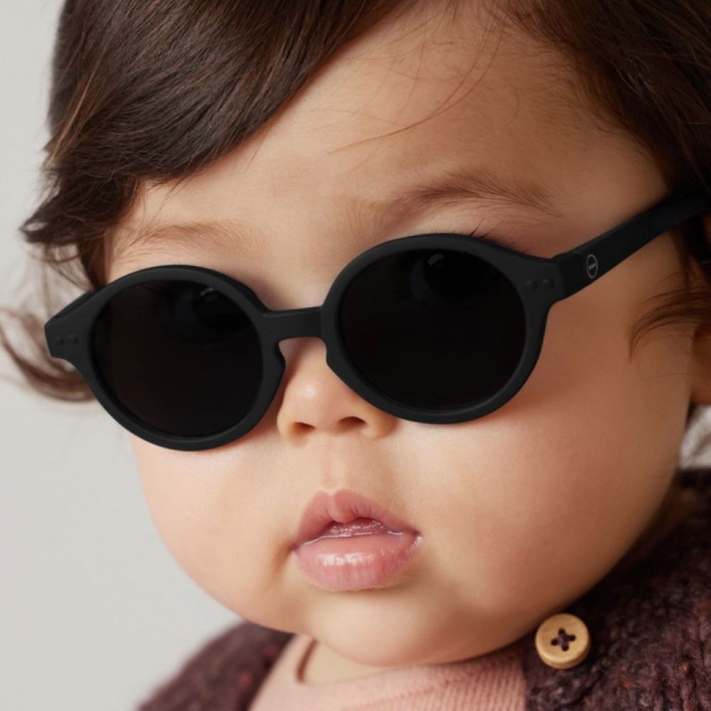 IZIPIZI Aurinkolasit Sun Kids+ #D (3-5 v.) - Black