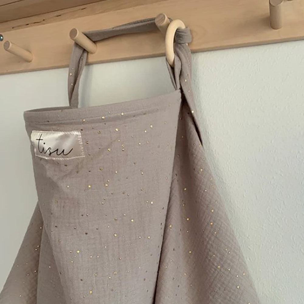 TISU Imetyssuoja / Vaunuverho - Taupe beige