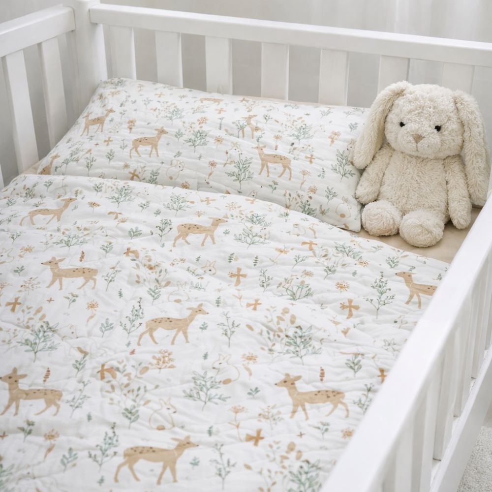 ANNE&MIKAEL Vauvan pussilakanasetti harso (85X125cm) - Pellonreuna