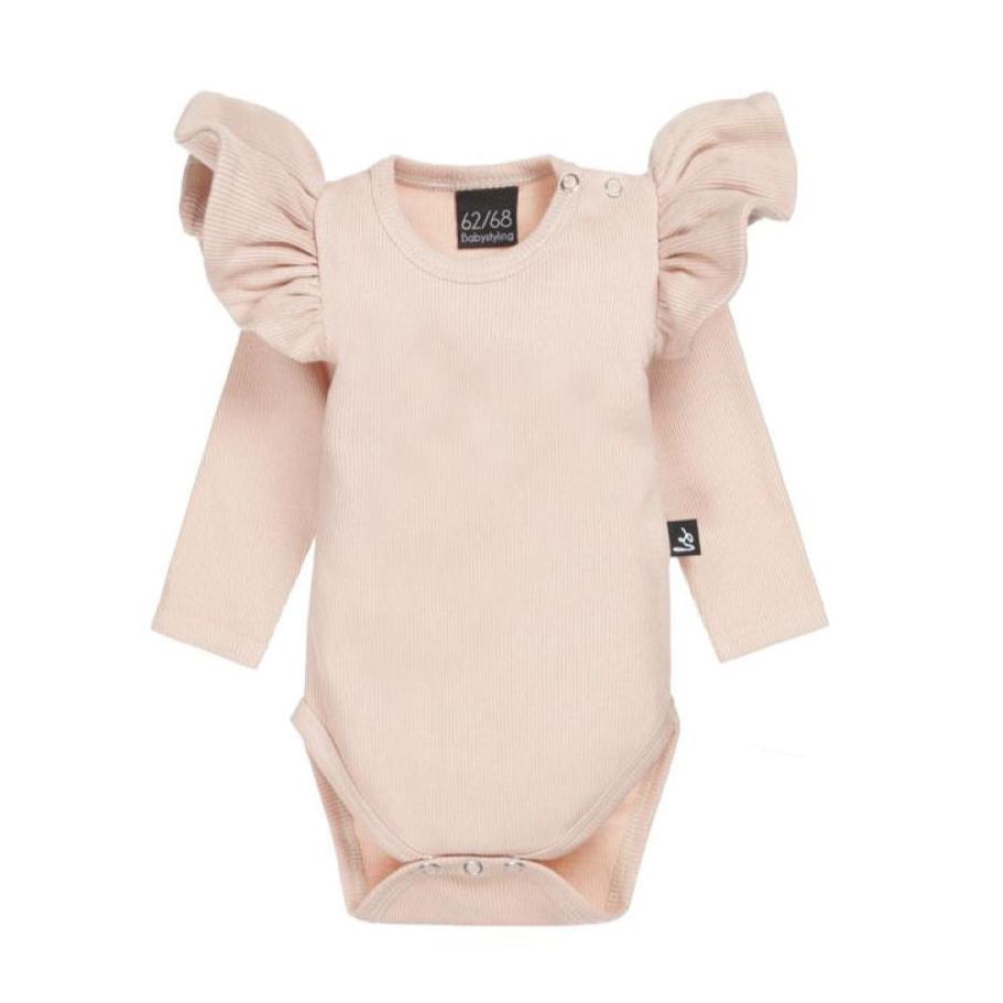 Babystyling vauvan body rose.