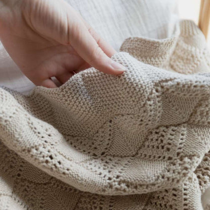 Bibs torkkupeitto ivory.