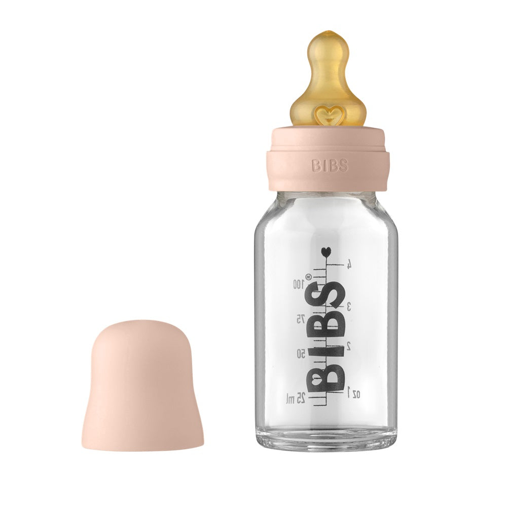 BIBS vastasyntyneen lahjapakkaus blush, tuttipullo 110ml.