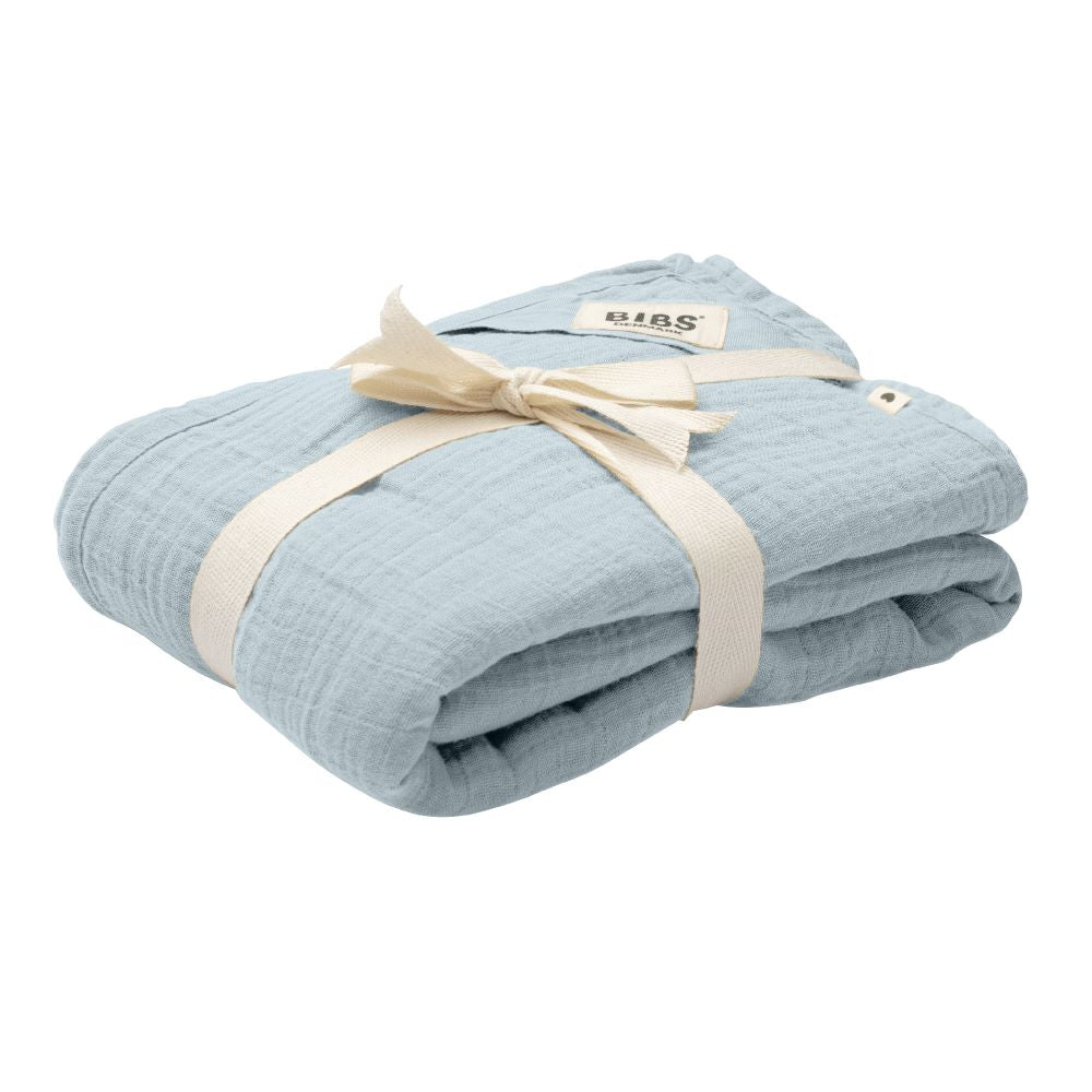 BIBS Swaddle harsoviltti (120x120cm) - Baby Blue