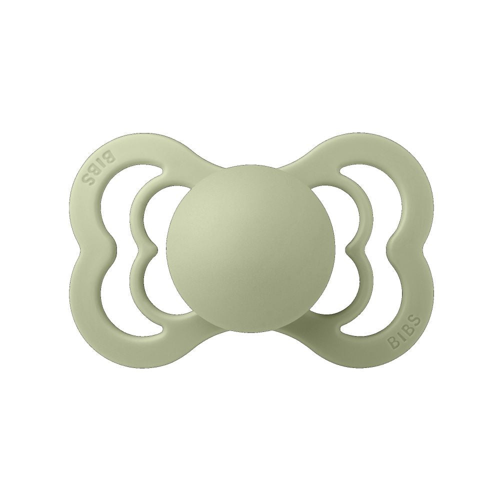 BIBS Supreme tutti 2-pack (koko 1), luonnonkumi - Ivory/Sage
