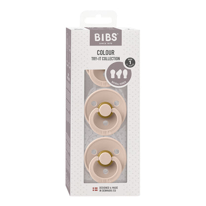BIBS Try-It Collection 3-pack (koko 1) - Blush.