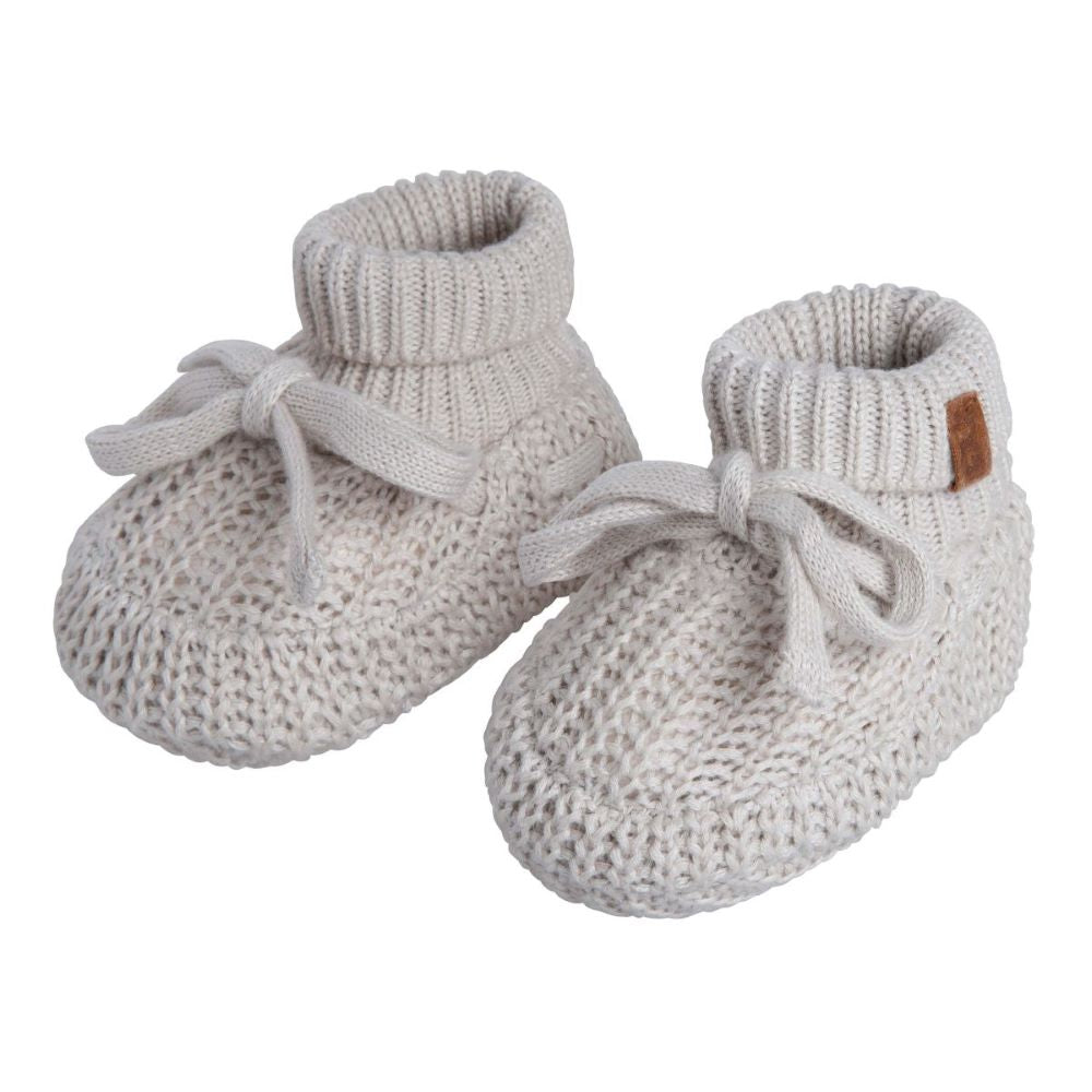 Baby's Only vauvan neuletossut teddy soul warm linen.