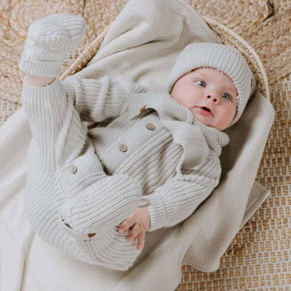 Baby's Only vauvan töppöset soul warm linen.