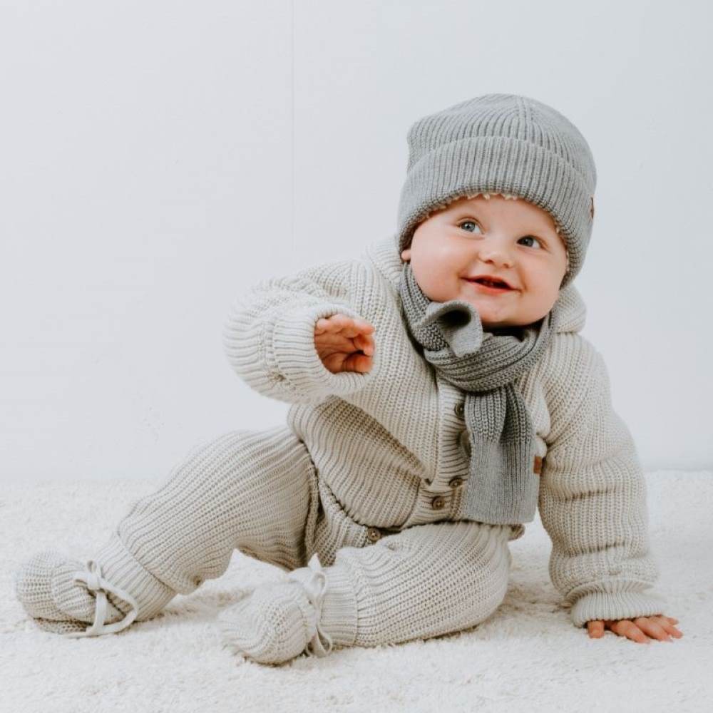 Baby's Only vauvan neuleasu soul warm linen.