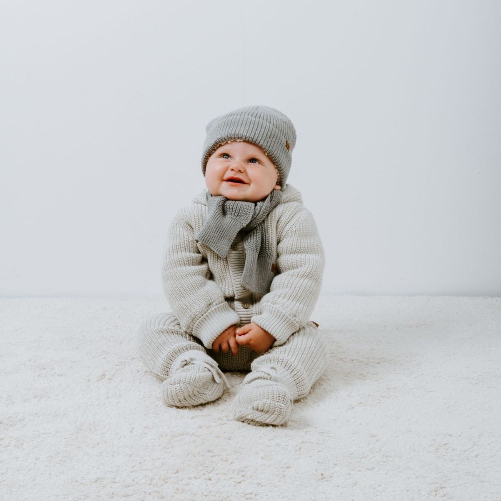 Baby's Only vauvan neuletossut soul warm linen.