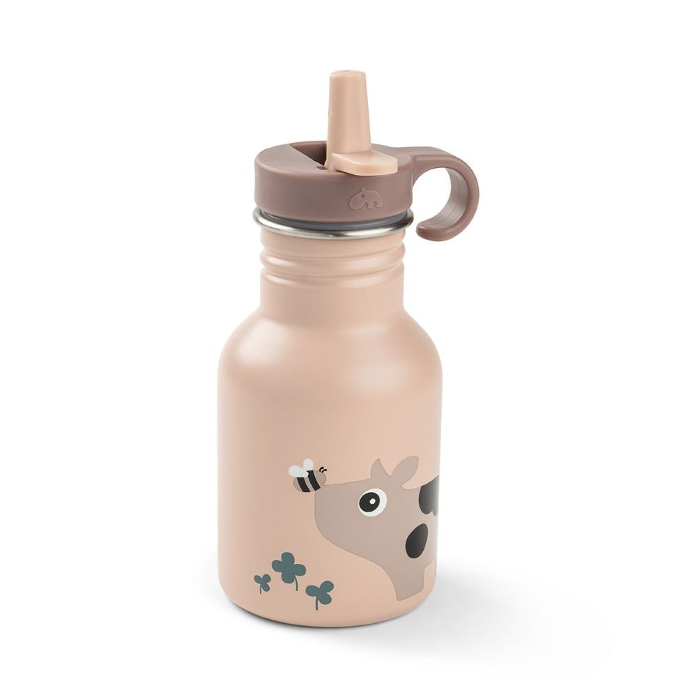 DONE BY DEER Metallinen pillipullo (350ml) Tiny Farm - Powder