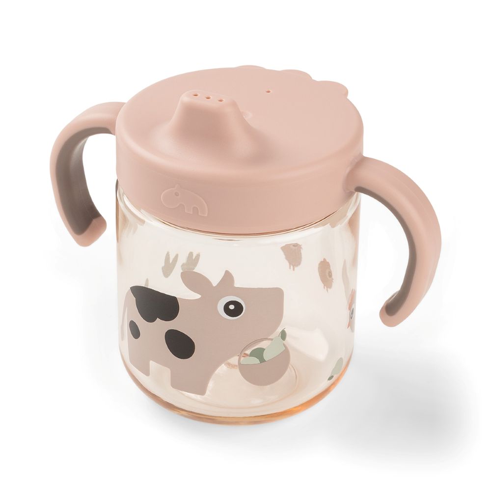 DONE BY DEER Lasten harjoittelumuki kahvoilla Tiny Farm - Powder