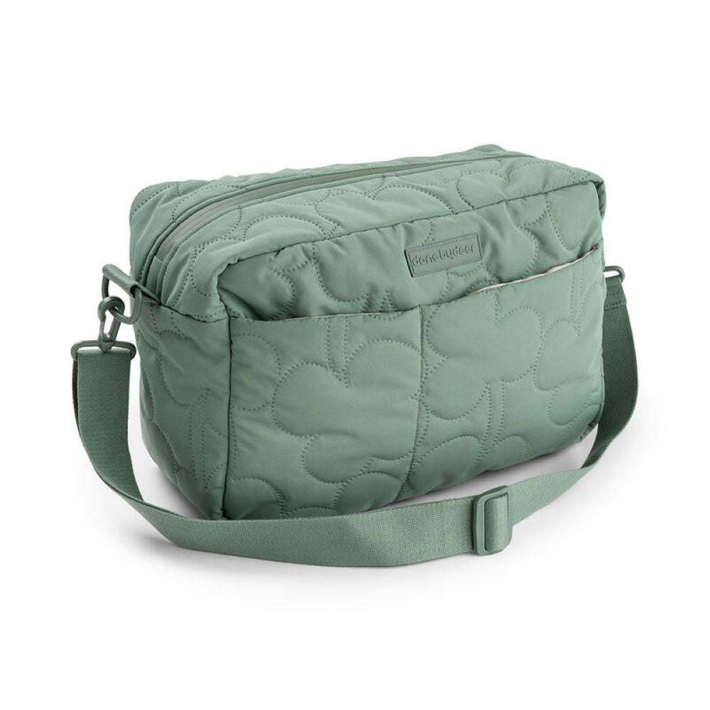 DONE BY DEER Vaunulaukku Quilted Stroller bag - Green
