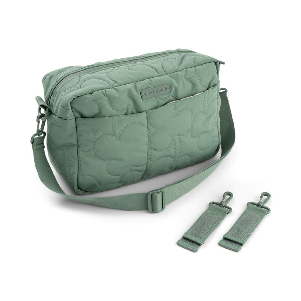 DONE BY DEER Vaunulaukku Quilted Stroller bag - Green