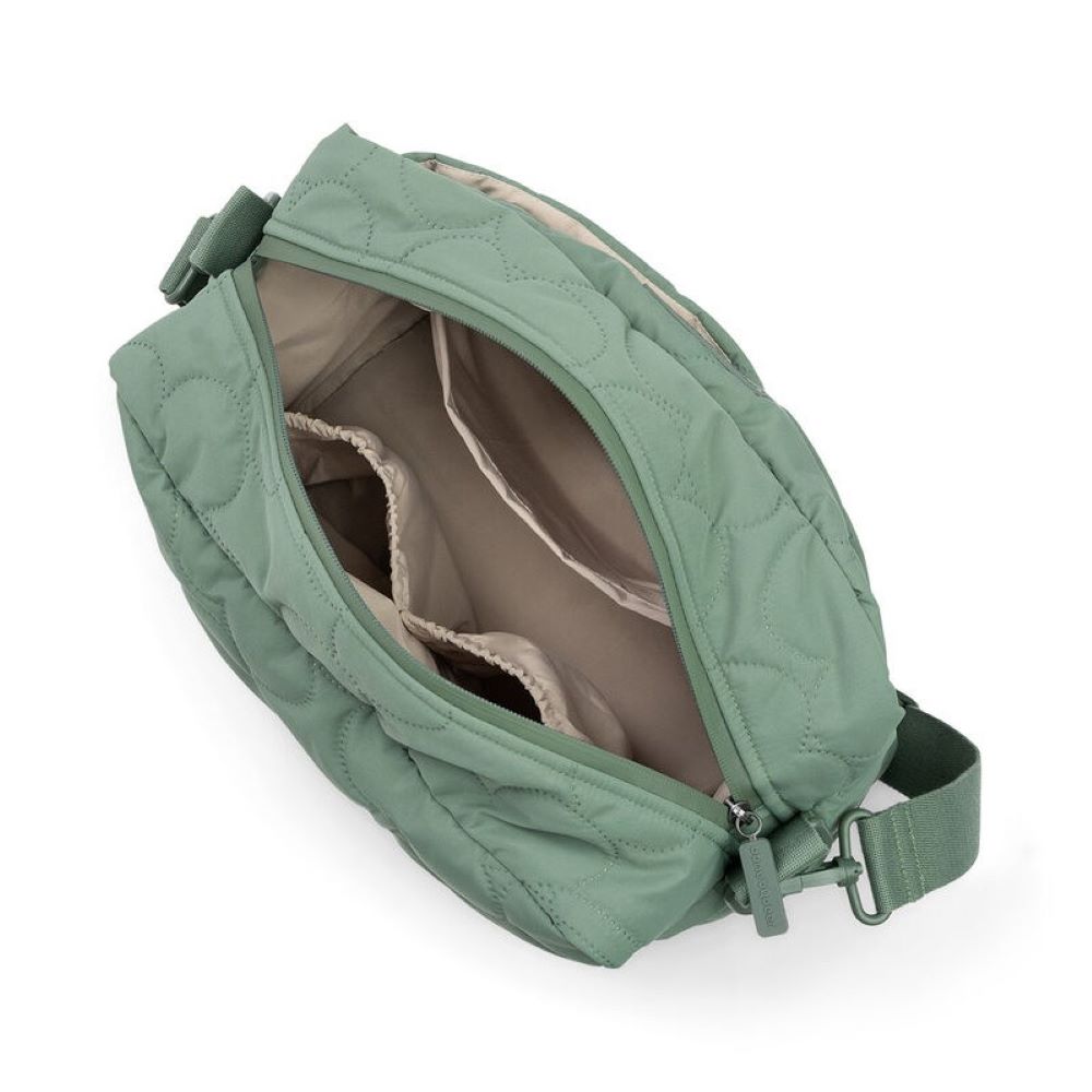 DONE BY DEER Vaunulaukku Quilted Stroller bag - Green