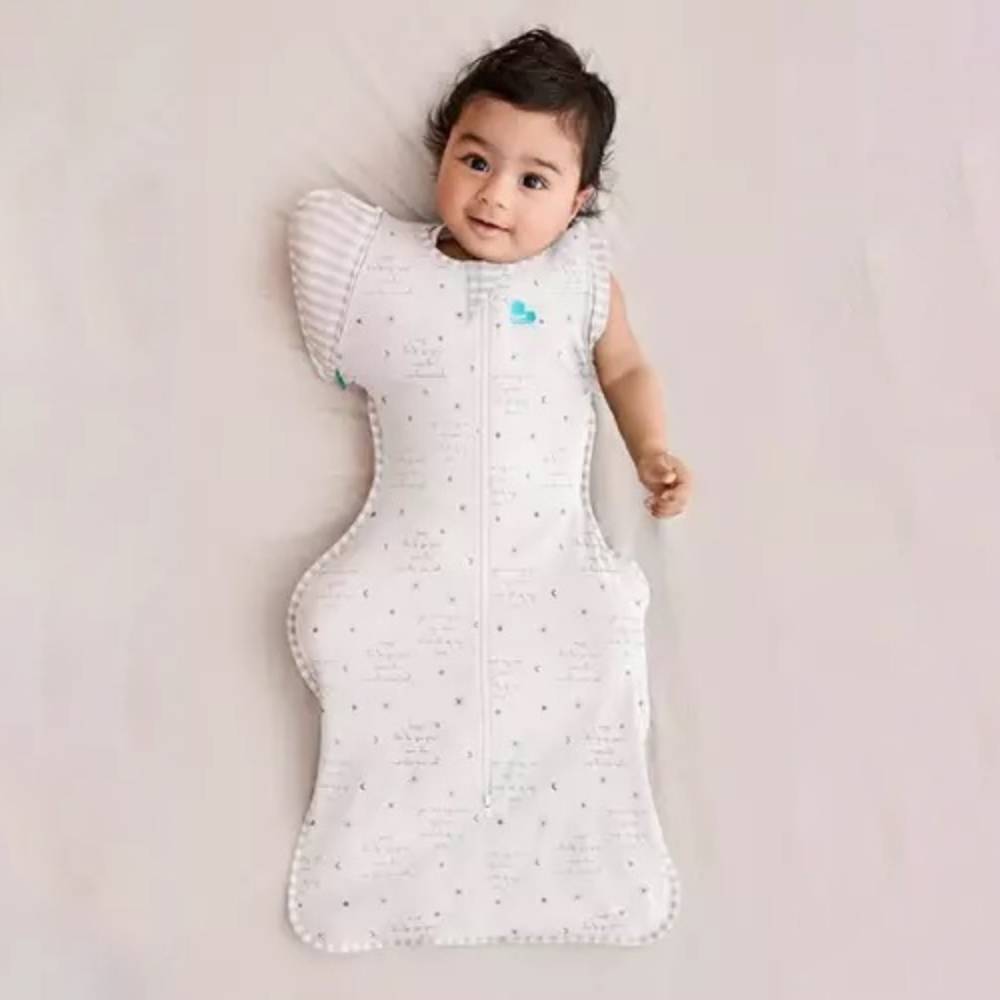LOVE TO DREAM Swaddle Up kapalopussi 50/50 Lite (TOG 0.2) - White (You are my)