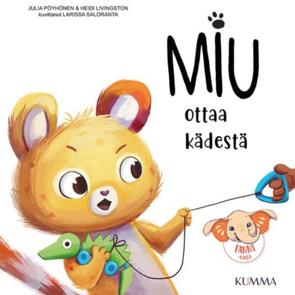 Miu ottaa kädestä, tunnetaitokirja lapsille.