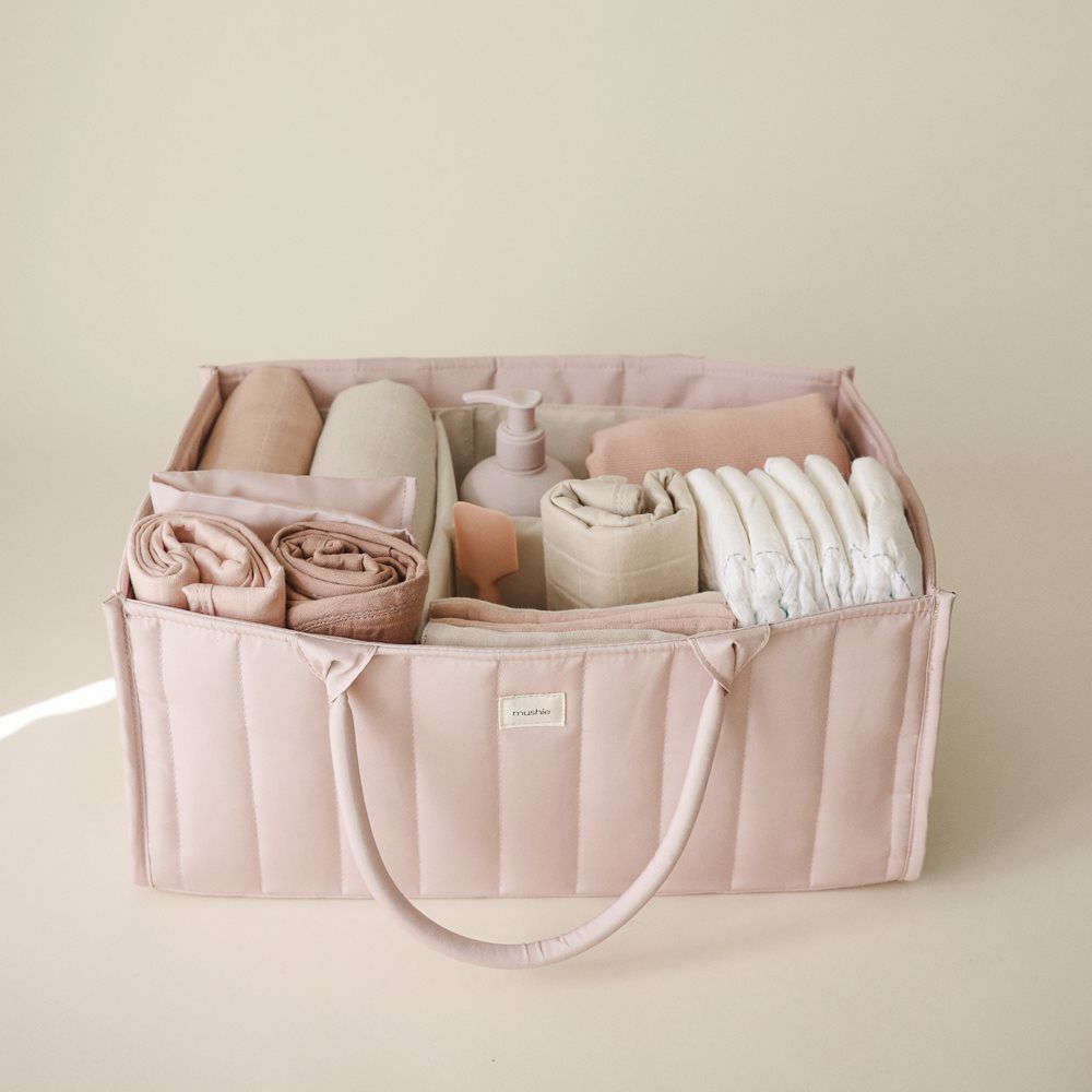 MUSHIE Hoitolaukku Diaper Caddy - Blush