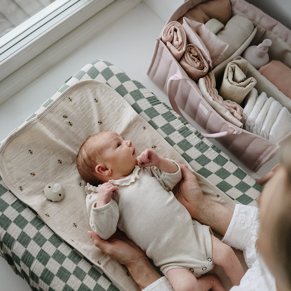 MUSHIE Hoitolaukku Diaper Caddy - Blush