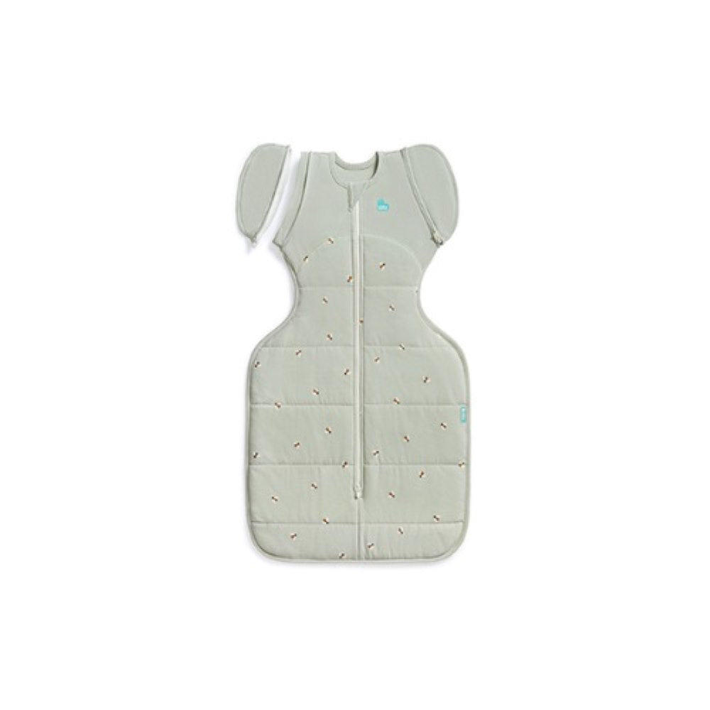 Swaddle Up Transition bag (TOG 2.5), Olive Bees.