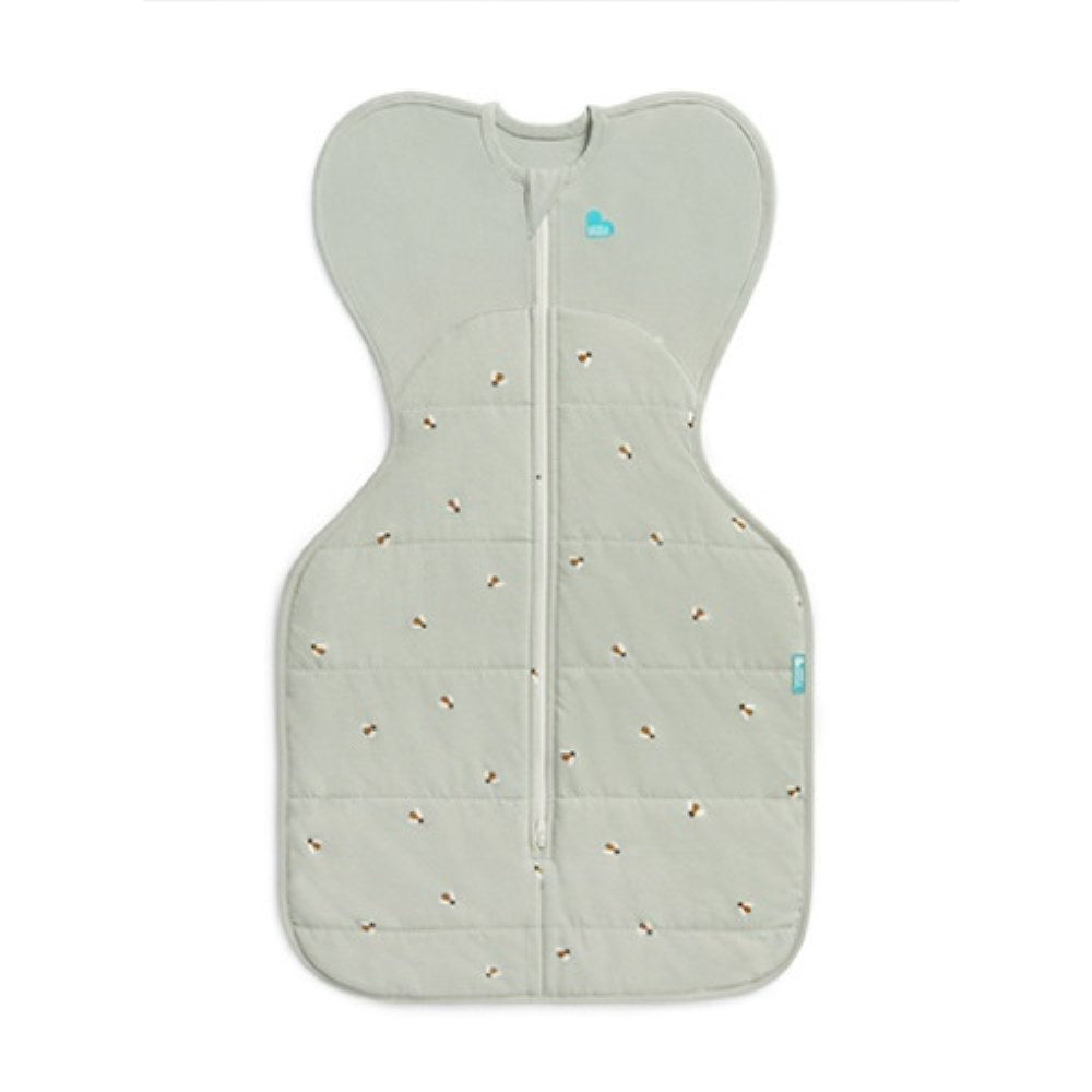 LOVE TO DREAM Swaddle Up kapalopussi Warm (TOG 2.5) - Olive Bees